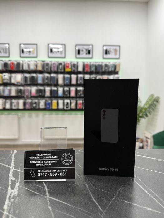 Samsung Galaxy S24 FE -8Gb Ram-128Gb - NOU - Sigilat! - 2 Ani Garantie