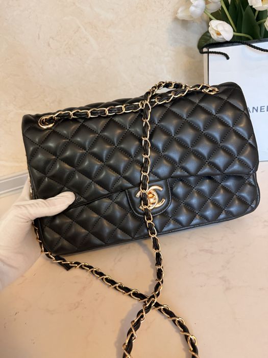 Дамска чанта Chanel Classic голям размер