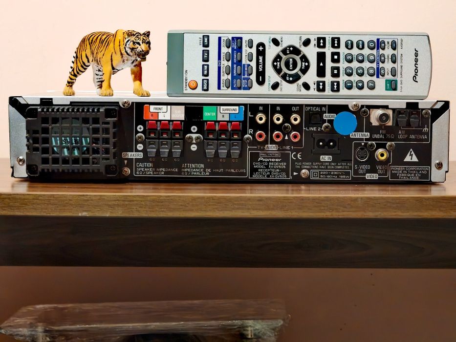 Pioneer XV-DV505. DVD/CD/MP3/tuner RDS.  Receiver rar.  Pret fix !