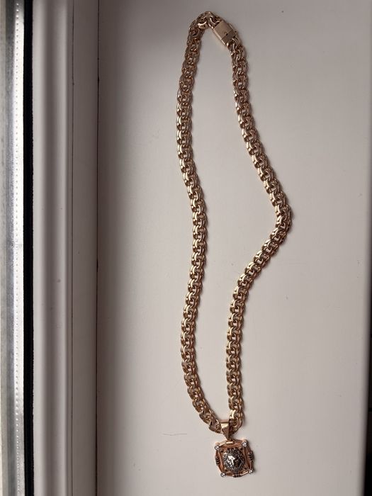 Продам золотую цепь с кулоном