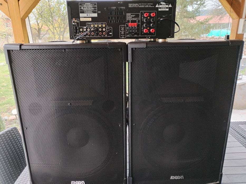 Тонколони 15" + Усилвател