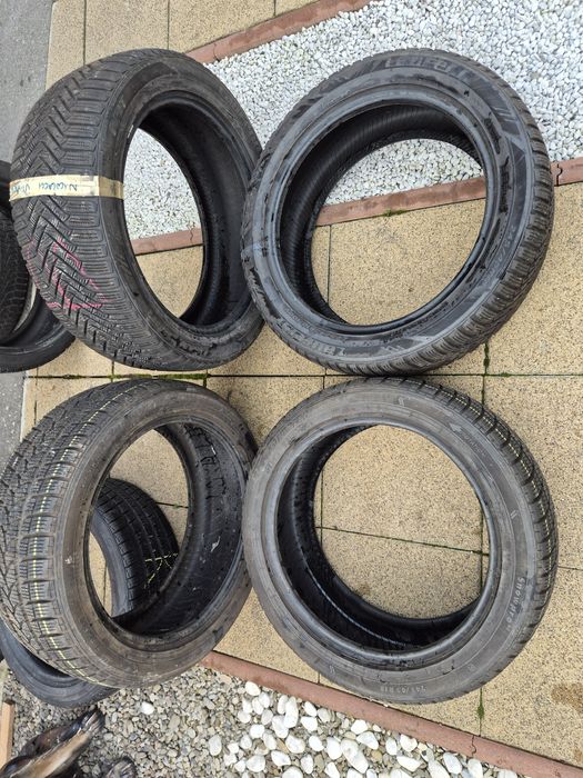 Vând cauciucuri 245/45/18 M+S 2și2 imp Germania