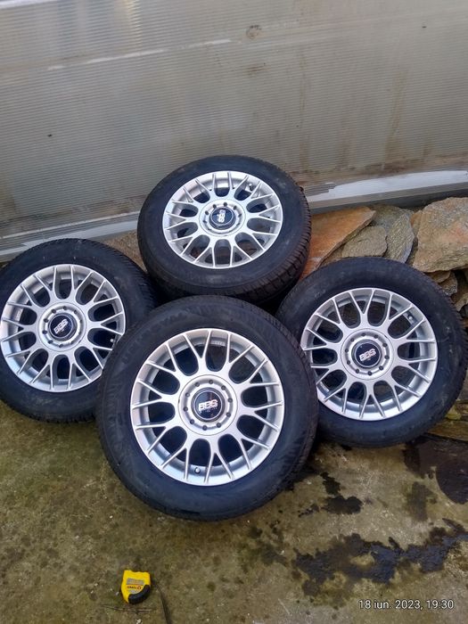 Roti BBS original jante aluminiu cu cauciucuri