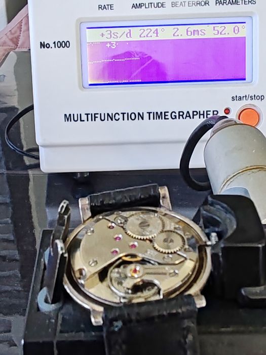 Ceas Rotary Argint Mecanic Funcționează excelent!