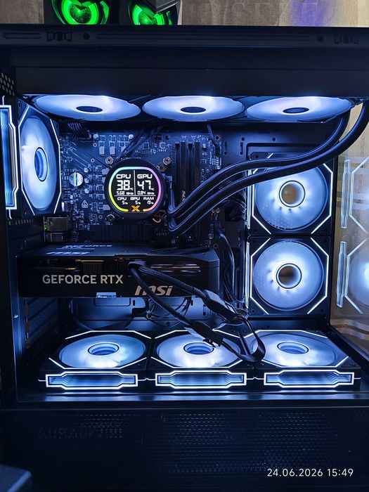 Геймърски i9 14900KF, RTX 5070 12GB, RAM 32GB DDR5 6000, SSD 2TB NVME - Гаранция!