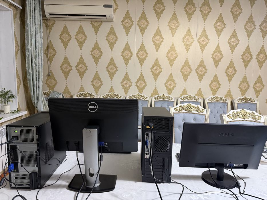 Компьютер intel core i5 8GB 1TB Windows 10 в комплекте с монитором