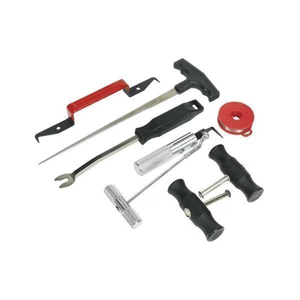 Комплект инструменти за сваляне на предното стъкло на автомобил gebo t