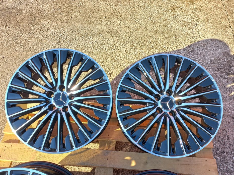 20 Mercedes /AMG 8.5j et38 9.5j et48 W221 W222 W223 Black Polish Нови