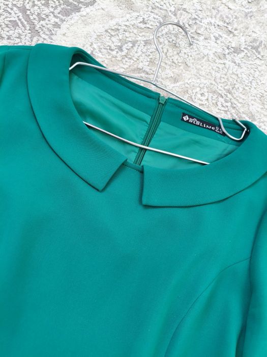 Турецкий платье. Зеленого цвета