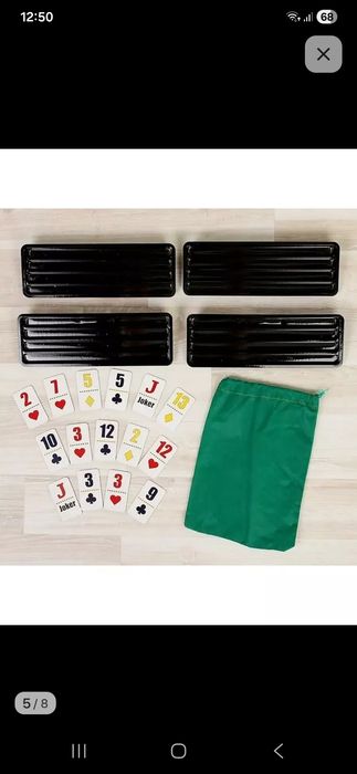 Настольная игра Румми. Новая. Доставка 24/7