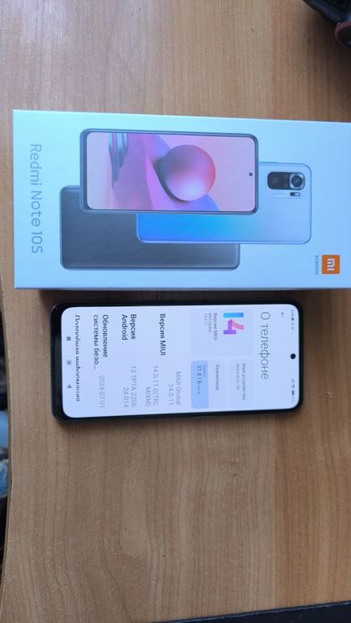 Продам телефон Redmi Note 10S