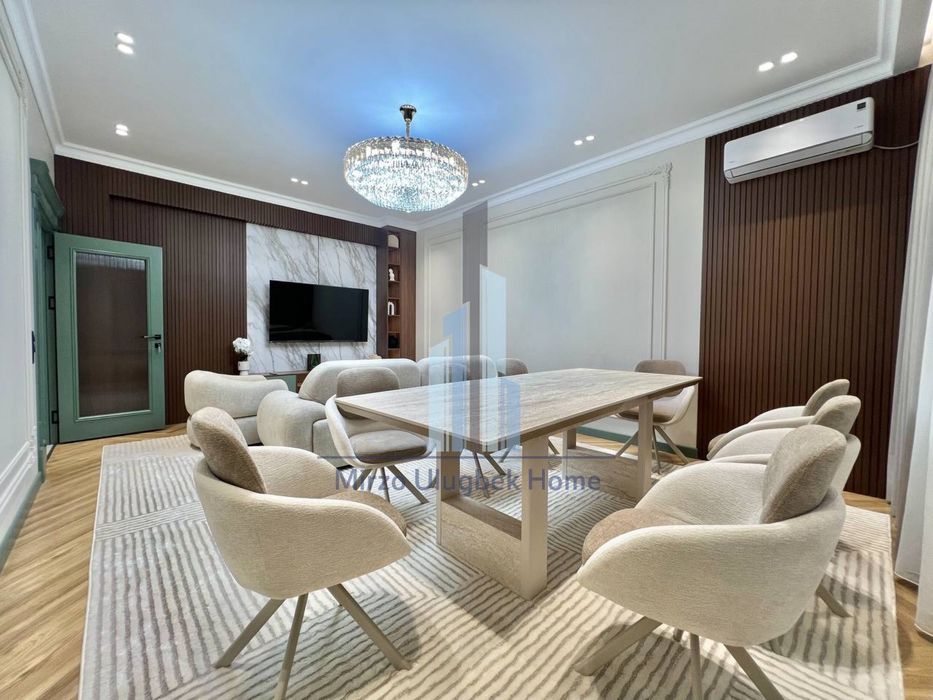 4 комнатная 115м2 Махтумкули новостройка раздельные комнаты