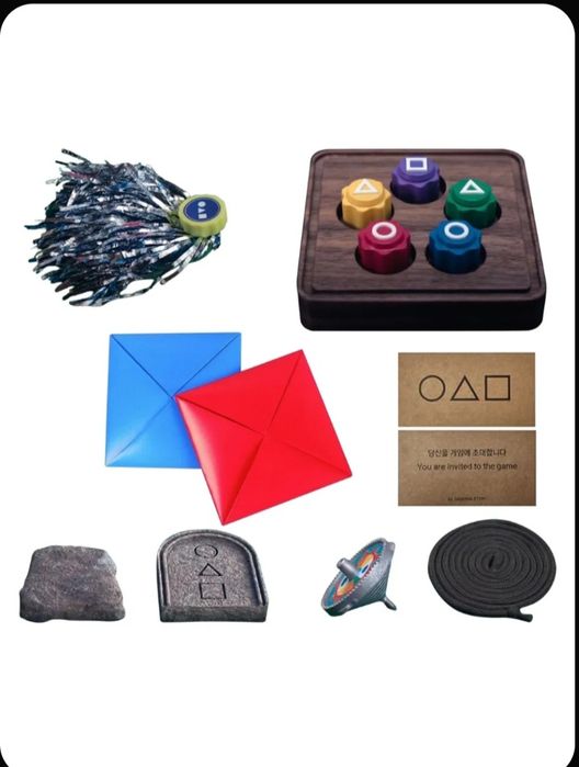 Игра в кальмара 5 игр