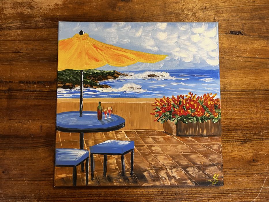 Акрилни картини на платно 40х40см