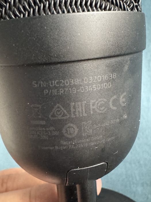 Микрофон Razer Seiren V3 Mini , Геймърски микрофон