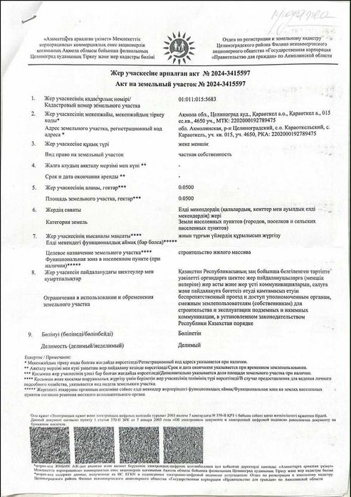 Продам участок срочно