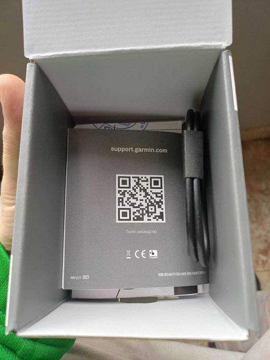 Смарт Часовник Garmin Venu 3, GPS, Wi fi силиконова каишка 45 мм