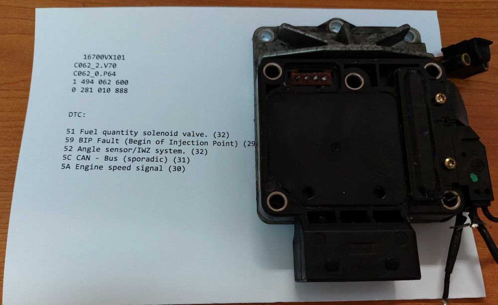 Modul pompa de injectie Bosch VP44 29 etc