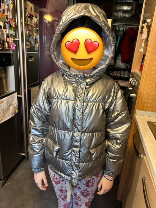 Geaca de iarna, fetite, 12 ani, reversibila, Mayoral