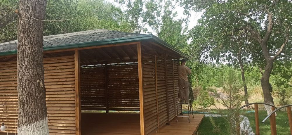 Изготовим беседки любой сложности из дерева