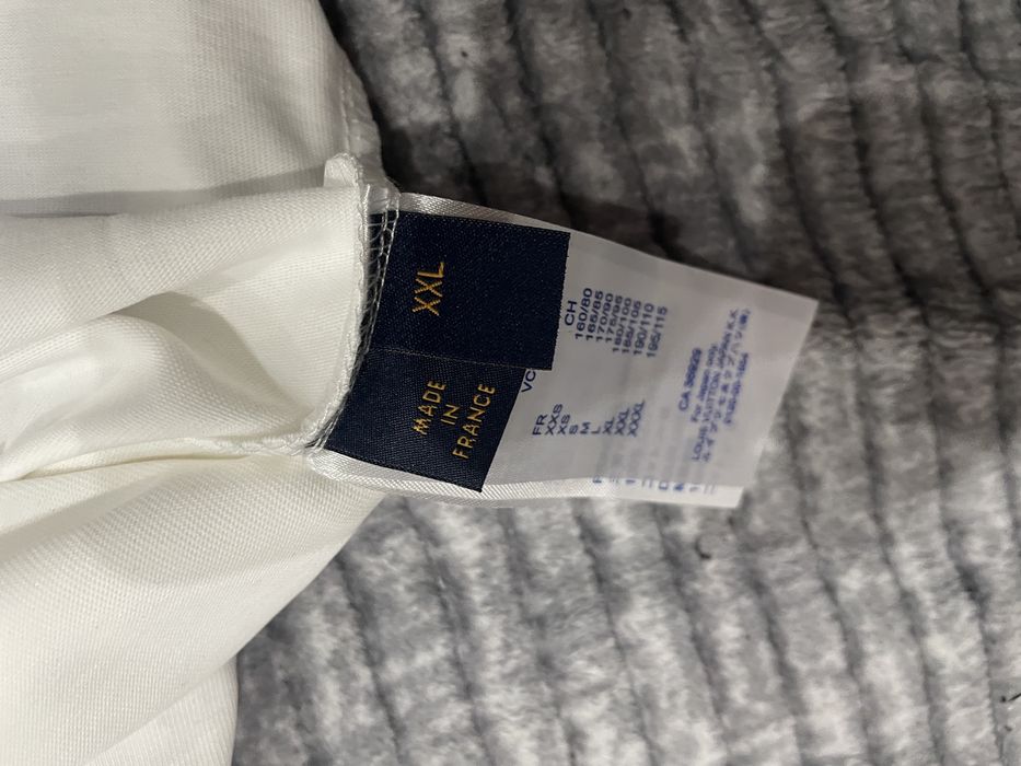 Tricou louis vuitton alb