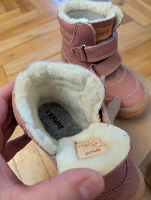 Ghete copii Kavat Oden Ash Rose 26 cizme incaltaminte bocanci