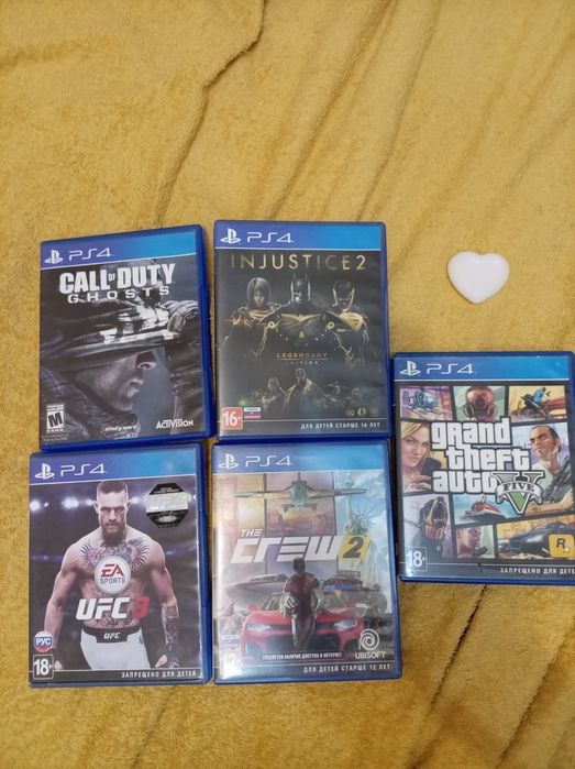 Продам диски на ps 4