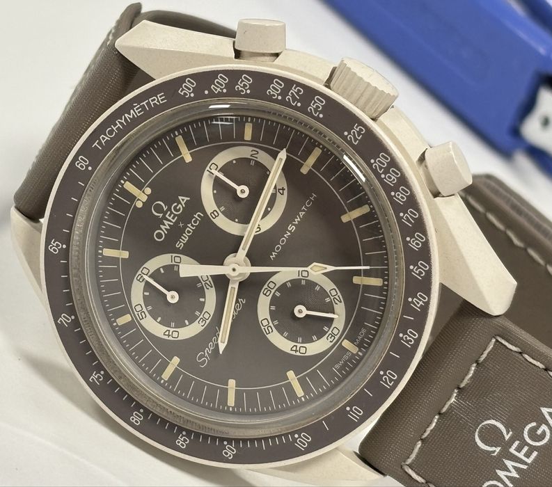 Omega MoonSwatch ,Ceas Original Full set Acte Cutie