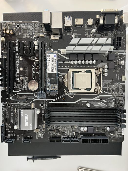 Vând kit Intel i7-6700 + Asus prime h270m-plus +8Gb RAM Constanta