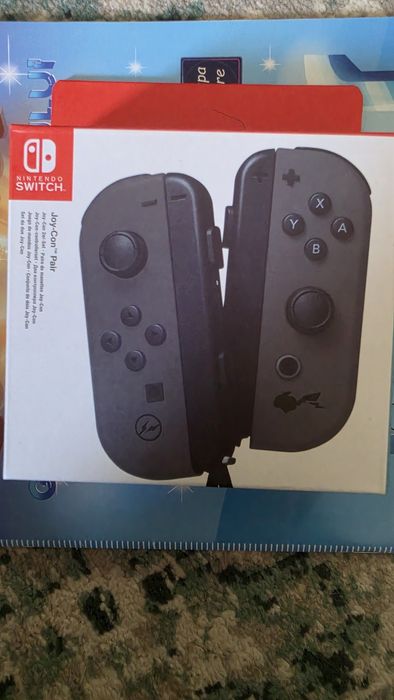 Set 2 joycons Nintendo Switch , noi, editie Pokemon/Fragment Design