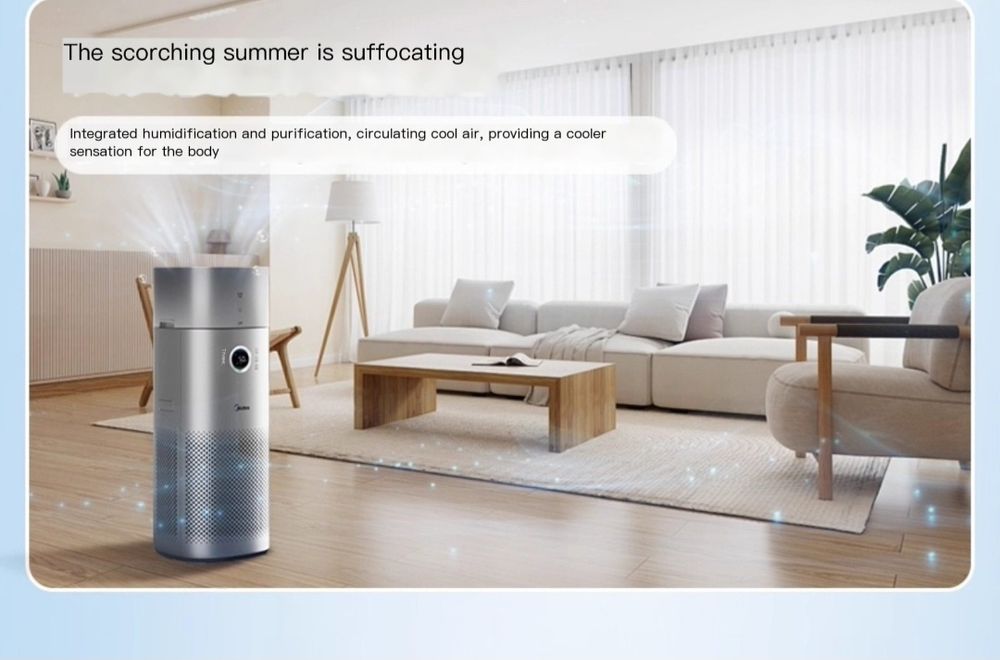 Воздуха очиститель 2в1 Midea