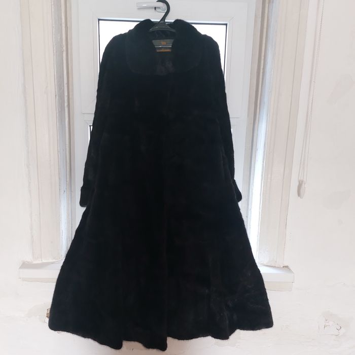 шуба норка длинная