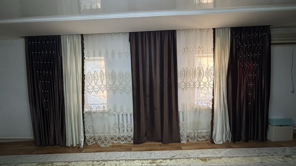 Штор тюльмен бірге сатамын