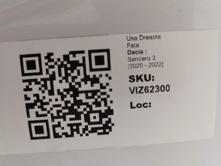 Дачия Сандеро / Dacia Sandero 3 [ - ] Оригинална, повредена предна дяс