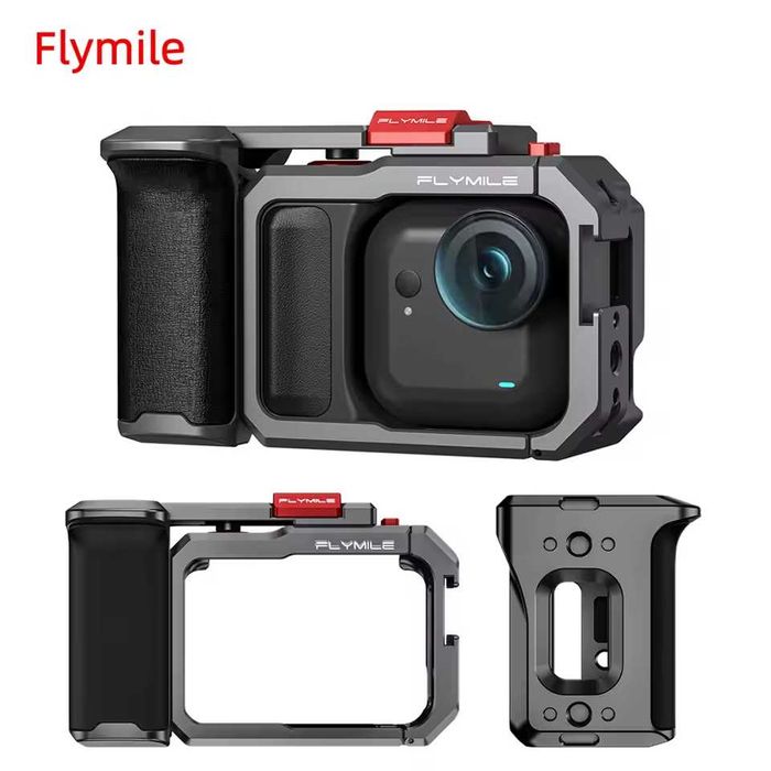 Carcasa metalica Flymile Insta360 GO UItra - kit stil aparat foto