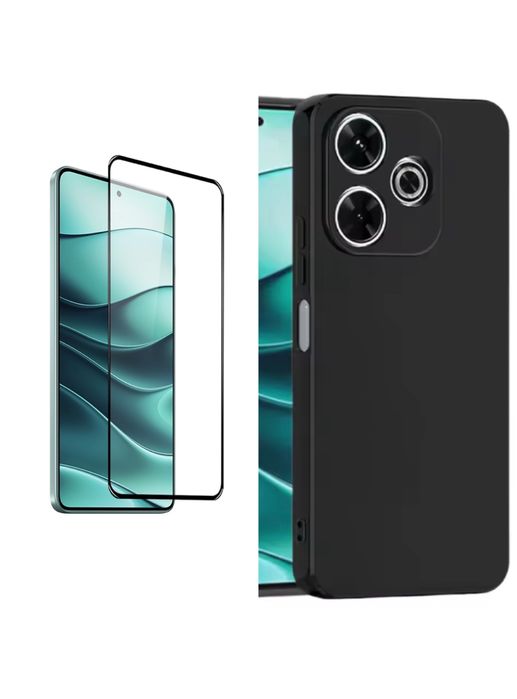 Husa Guardian Tpu si Folie Sticla Xiaomi Redmi Note 14 14C 14T PRO 5G