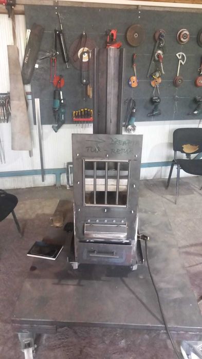 Vand Soba Centrala termica tip sobă rachetă 50kw – peste 350 mp