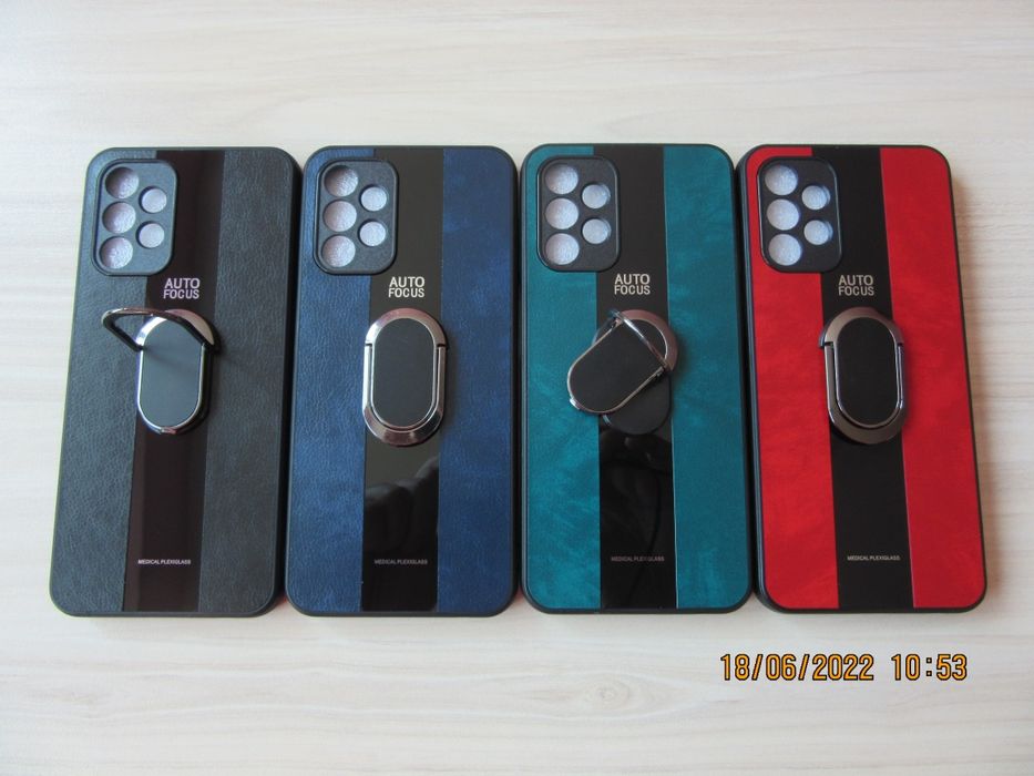 Samsung Galaxy A33 A23 A13 A52s A72 / PORSCHE Кожен кейс с пръстен