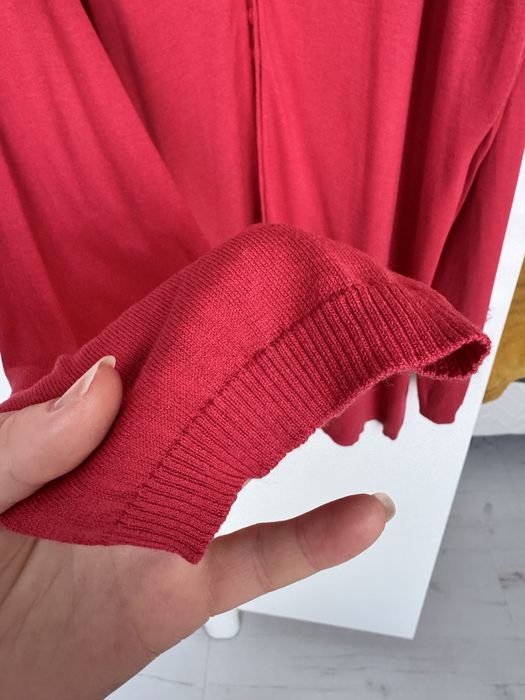 Cardigan matase si bumbac