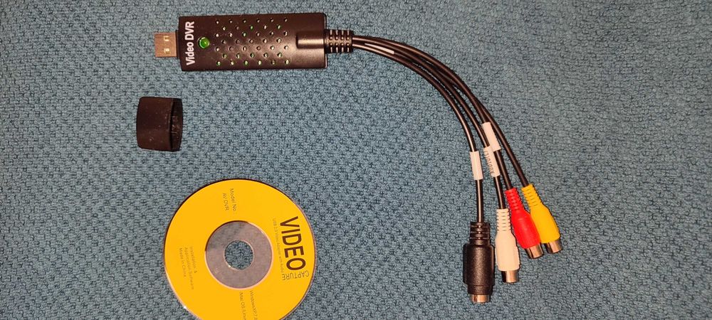 USB устройство видеозахвата EasyCAP USB 2.0  с AV на компьютер