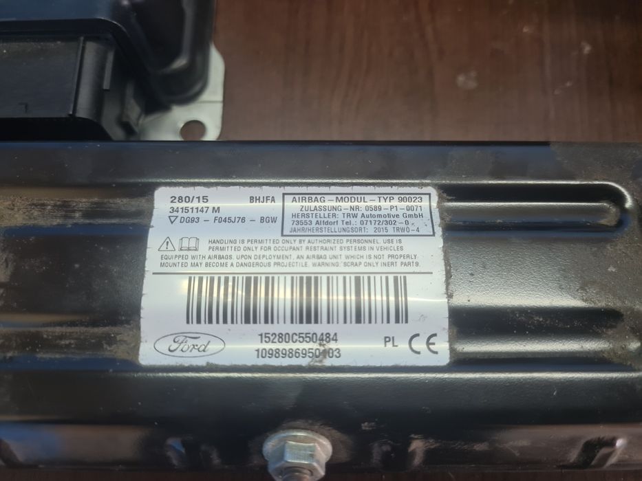 Kit airbag Ford Mondeo Mk5