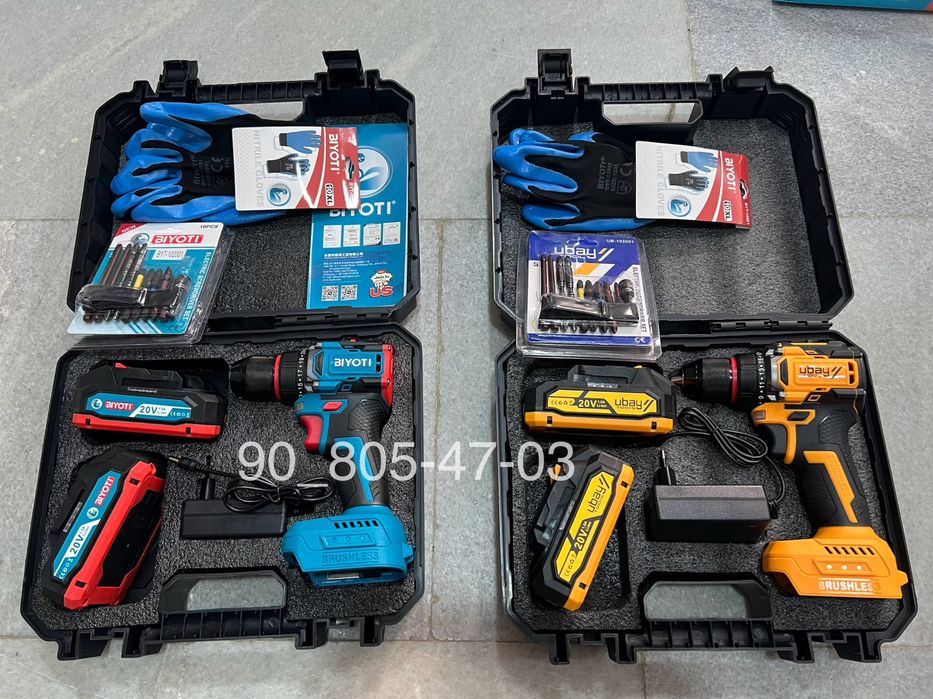 Шруповерт дрель шуруповерт бесщеточный