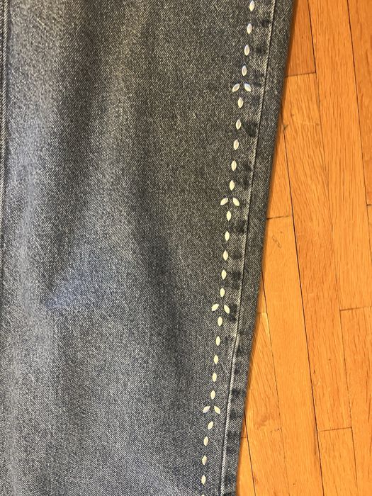 Дънки  Zara с детайли