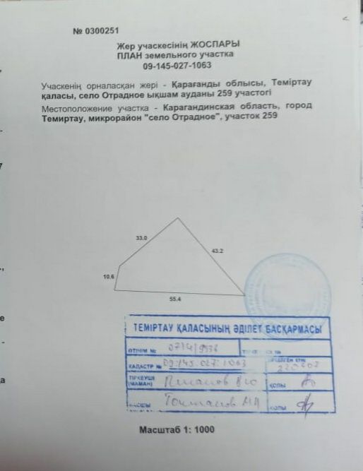 Земельный участок в городе