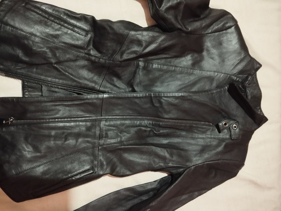 Кожаная куртка ( овчина)