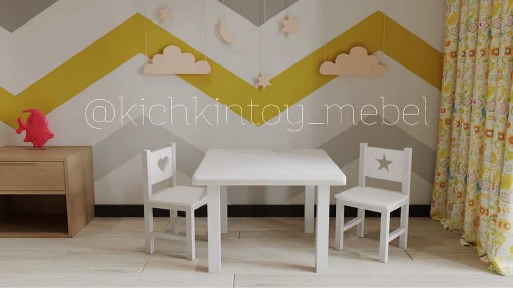 Стол и стулья для детей качество и прочности