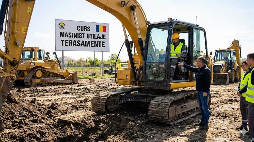 curs masinist la masini pentru terasamente
