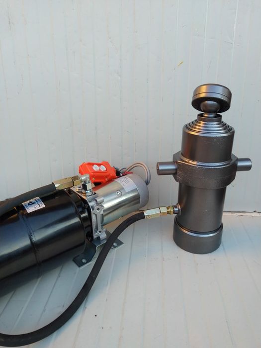 Cilindru basculare7,5 tone 5 segmente,pompa basculare