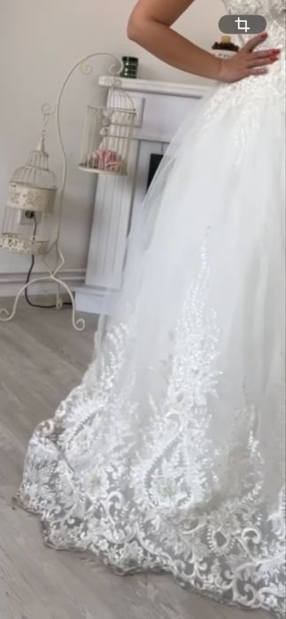 Rochie de mireasa Andre Nicolas marimea 38