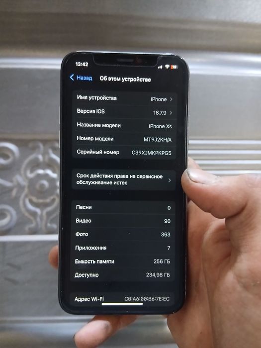 Iphone xs srochniga sotiladi